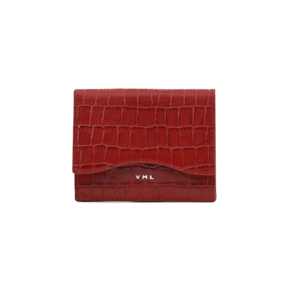CURVE CARD WALLET - RED