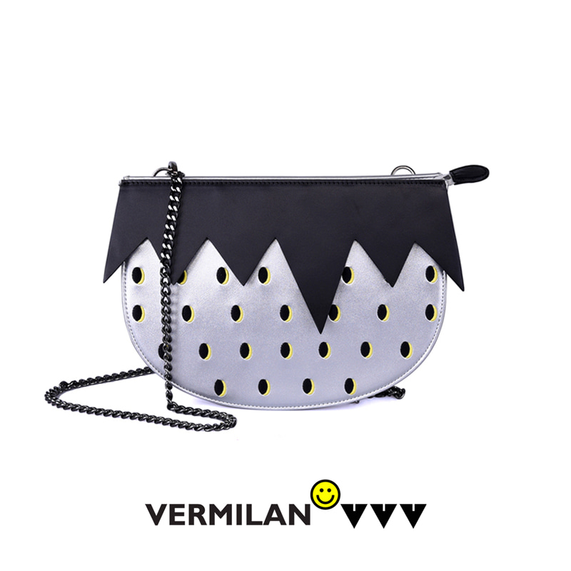 VERMILAN X VVV Strawberry Bag - silver